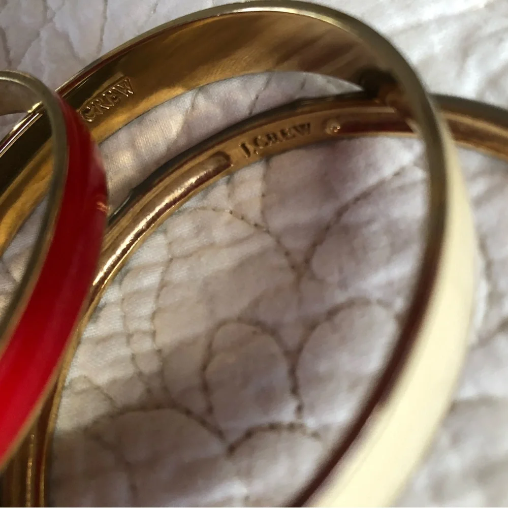 🎉SALE!!🎉 J. Crew Set of 4 Bangle Bracelets - Picture 3 of 6